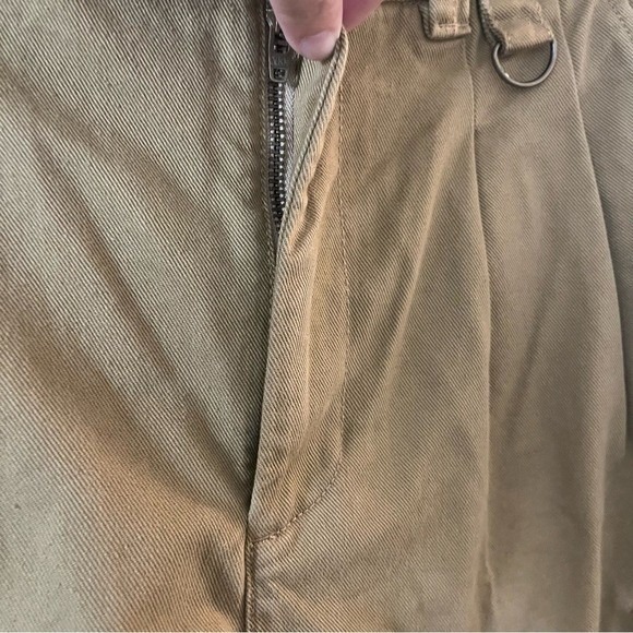 Madewell THE HARLOW CARGO SHORT Dark Khaki Tan size 2 NEW - Picture 8 of 15